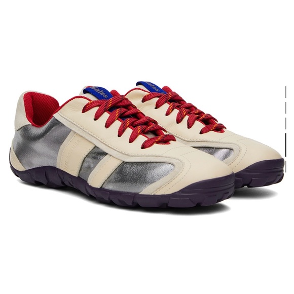 Wales Bonner Silver Paneled Sneakers size 7 - Picture 1 of 10